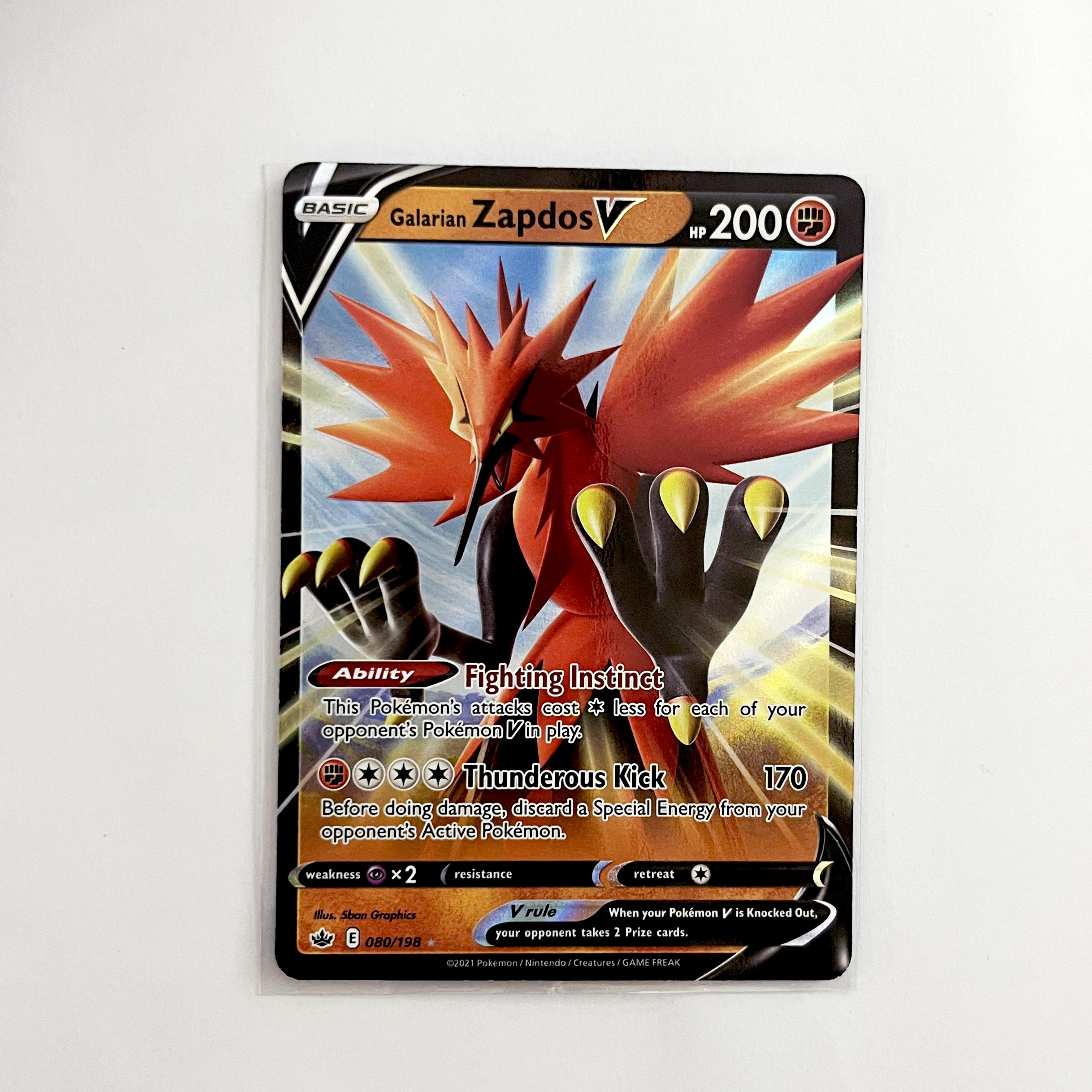 Galarian Zapdos V #84 | Buy Pokemon Cards at Doro TCG