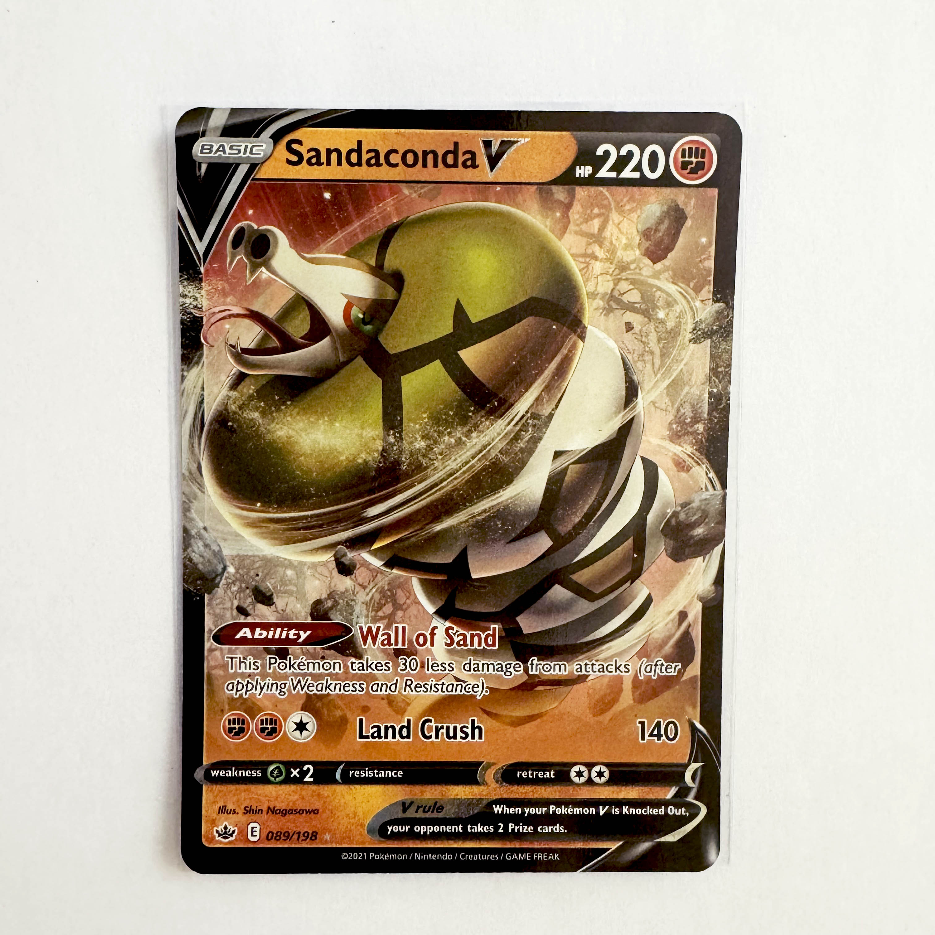 sandaconda v pokemon card value s1a] 046/070〈RR〉 Colorless Retreat Cost Sandaconda V Pokémon TCG Cards