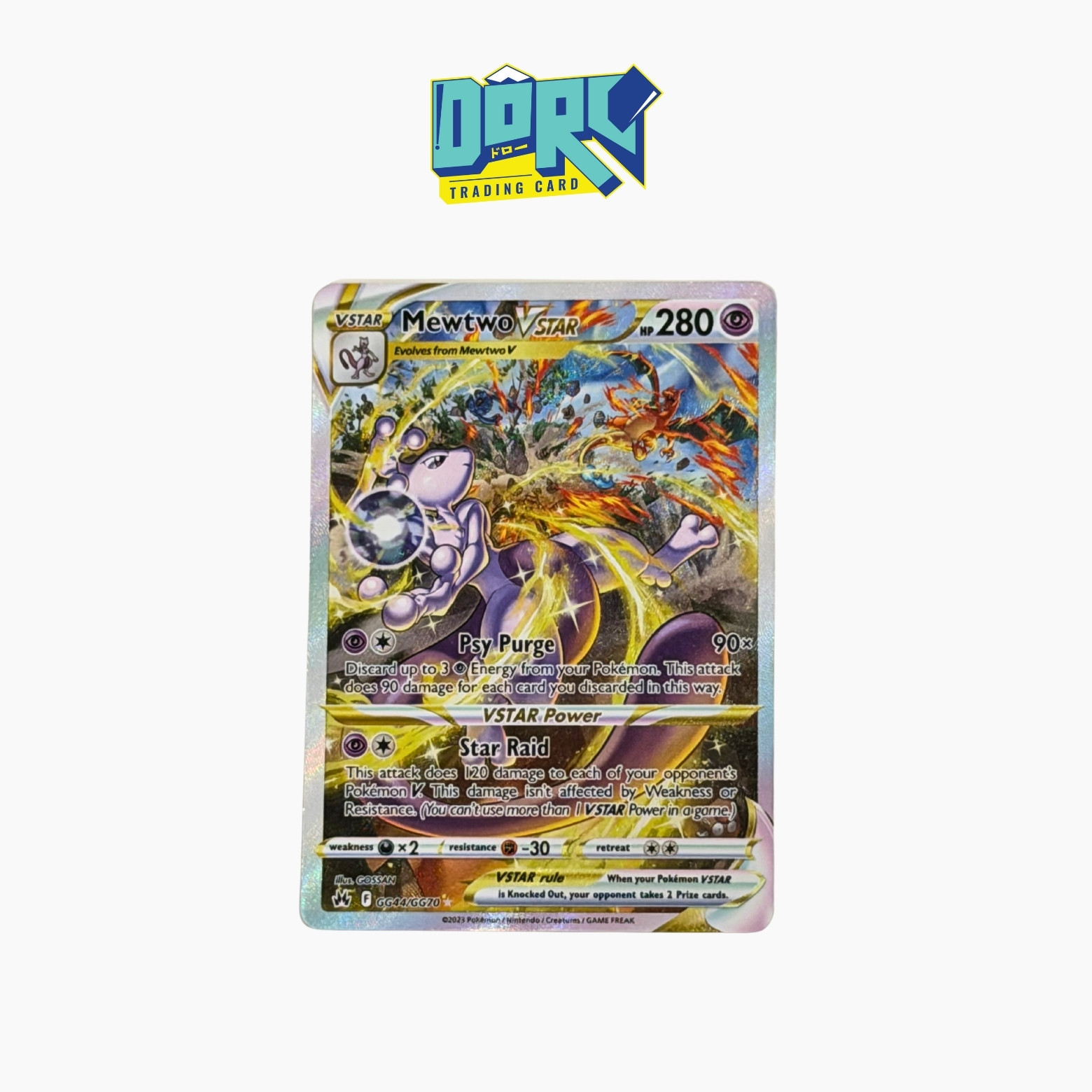 mewtwo vstar pokemon card value Crown Zenith Full Art #GG44 PSA 9 #1 Commemorate your favorite tabletop game with this Mewtwo VSTAR 2023 Pokemon Crown Zenith Ultra Rare #GG44 PSA Authenticated 10 Card Mewtwo VSTAR Trading Card -