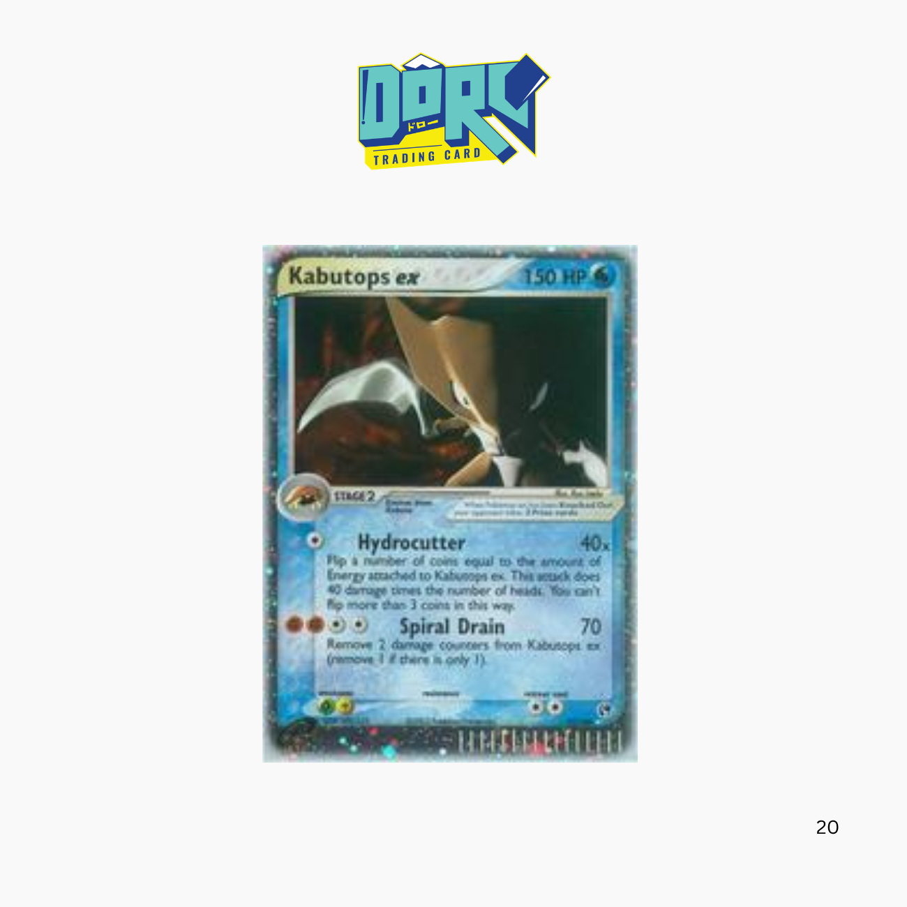 pokemon cards kabutops Evolutionary Card Set - Kabuto & Dome Fossil - Fates Collide 39/124 Fighting Ability Fossilized Memories As long as this Pokmon is your Active Pokmon 1995 kabutops pokemon card value